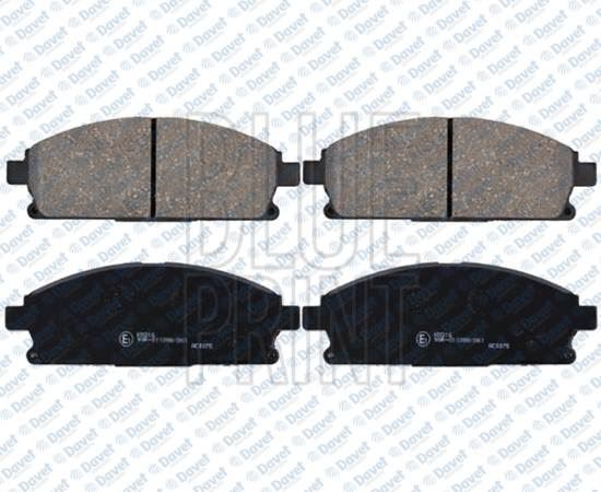 BLUEPRINT ADN142115 On Fren Balatasi Nissan X-Trail 00> 07 - Pathfinder 97 - 04 - Infiniti Qx4-Q45 Ii 97 - 01